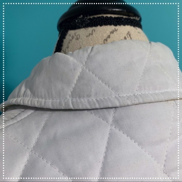 Jones NEW YORK Light Grey Quilted Jacket - Picture 5 of 10